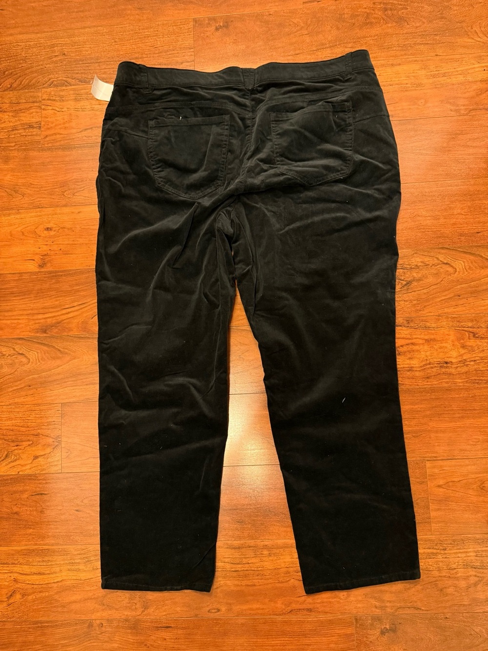 NWT Democracy Absolution Passion Straight Leg Black Corduroy Pants 22W - Picture 2 of 4